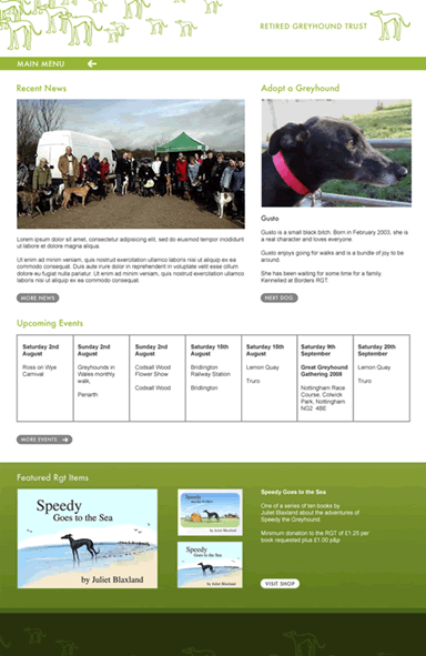 retired greyhound trust