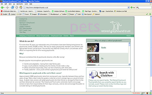 retired greyhound trust